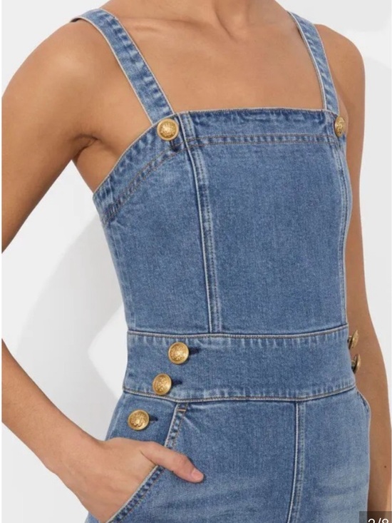 Alice + Olivia Denim - Alice + Olivia Vita Denim Romper